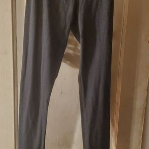 Girls grey leggings size small